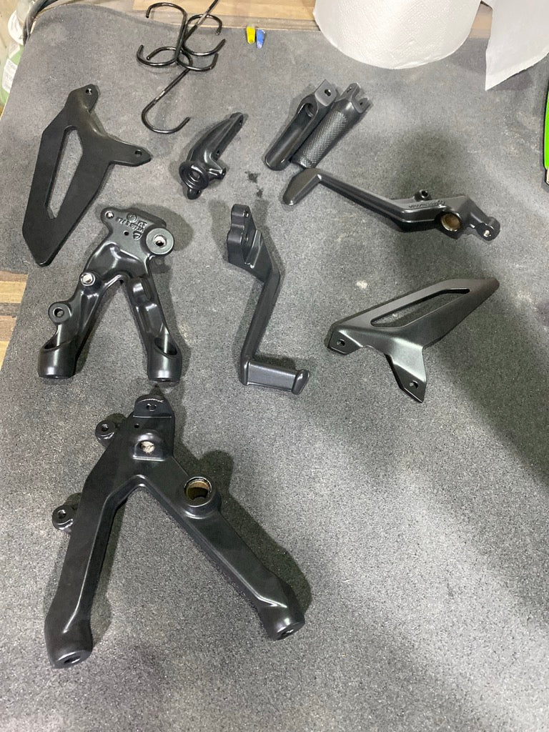 Motorrad Fußrasten